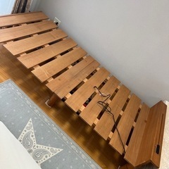 取引中　　
家具 すのこベッド シングルベッド