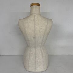 【ジモティ限定特価】 トルソー マネキン レディース アイボリー 簡単組立 S0106の画像