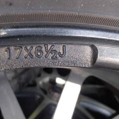 17インチホイールタイヤ4本セットの画像