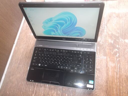 第30号　NEC　黒ノートパソコン　Core i5　Windows11　Pro