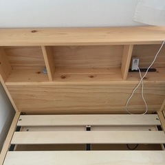 コアラマットレス　ベットフレームの画像