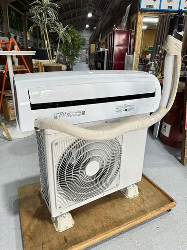 商談中★IRIS OHYAMA アイリスオーヤマ★IRR-2222C おもに6畳 2022年 リモコン付き エアコン 2.2kw 美品
