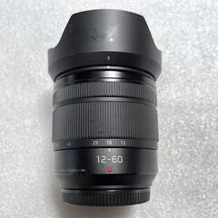 美品 パナソニック(Panasonic) 標準ズームレンズ マイクロフォーサーズ用 ルミックス G VARIO 12-60mm/F3.5-5.6 ASPH./POWER O.I.S H-FS12060の画像