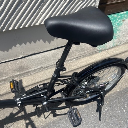 《売約済》【武蔵小山】【実質表示価格より最大２０％お値引き！！】 保管品　自転車　街乗り　町乗り　ちょい乗り　チャリ　ママチャリ　　検　20インチ　カゴ　籠　付き　ギア　6段変速　折りたたみ　おりたたみ　折りたたみ自転車　おろたたみ自転車　bicycle folding bike