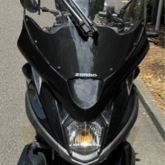 ヤマハ　トリシティ125 ゾロ屋根　ボックス付　Beamsマフラー　YSSリアサス　グリップヒーターの画像