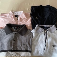 ゴルフウェア  夏用メンズ  8着‼️の画像