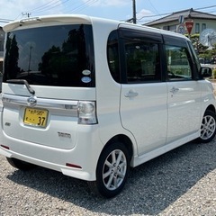 ★乗って帰れます★ 車検6年12月迄 タントカスタムX 純正ナビ ETC 片側パワースライドドアの画像