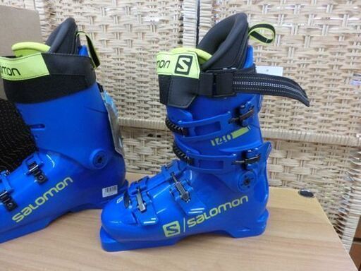 未使用 SALOMON S/RACE 2 140 25.5cm サロモン スキーブーツ レーシング RACE BLUE L41641700 札幌市西区
