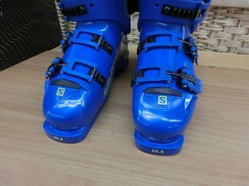 未使用 SALOMON S/RACE 2 140 25.5cm サロモン スキーブーツ レーシング RACE BLUE L41641700 札幌市西区