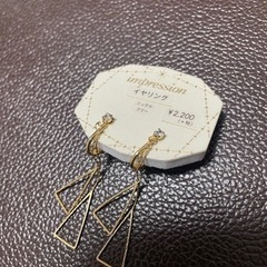 新品未使用　イヤリング　ニッケルフリーの画像