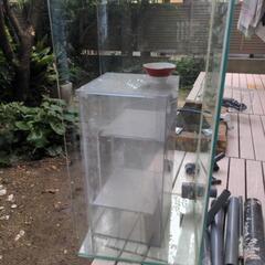90cm オーバーフロー水槽  サンプ 濾過槽