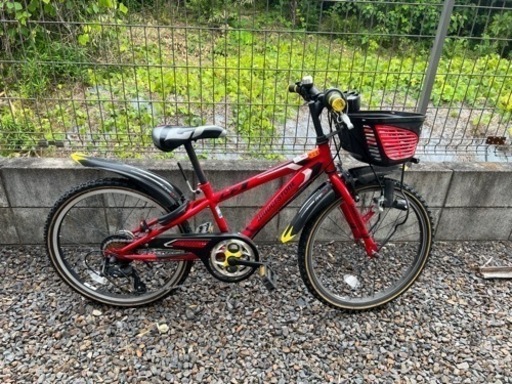 ブリジストン　自転車　22インチ男の子　変速あり