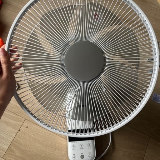 シィーネット 壁掛け扇 CKDF307 WH