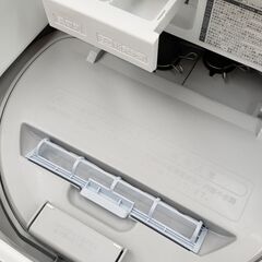 SHARP 2022年製 たて型洗濯乾燥機 ES-TX5Fの画像