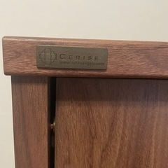 ☆ディスプレイラック　ブラウン フラップ扉　マガジンラック 本棚の画像