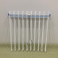 タオル干し ハンガー 20枚用 折りたたみ　洗濯用品