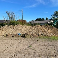 残土　　　無償で差し上げます　無償で運びます