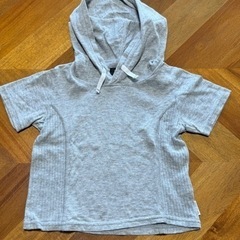 COMME CA ISM フード付きTシャツ 90cm