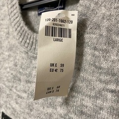 ニット(未使用・アバクロ・L) の画像