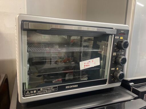 ☆中古￥4,500！IRIS OHYAMA　コンベクションオーブン　家電　2019年製　PFC-D15A型　【BF093】