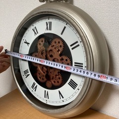 インテリア　巨大懐中時計　の画像