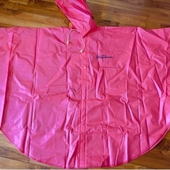 赤青2枚セットレインポンチョ☔️Disneyの画像