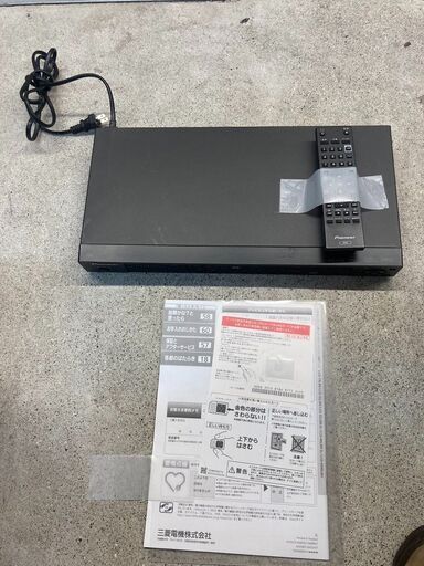 ☆中古￥2,500！Pioneer　DVDプレーヤー　家電　リモ付き　DV-410V-K型　【BF100】