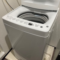 洗濯機 6ヶ月のみ使用　ハイアール製全自動洗濯機(BW-45A）