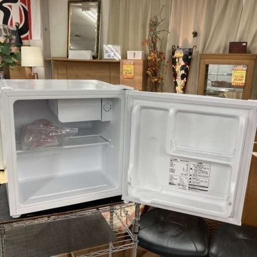S380 ⭐ MAXZEN 1ドア冷蔵庫（46L 右開き）23年製 JR046ML01 ⭐ 動作確認済 ⭐ クリーニング済