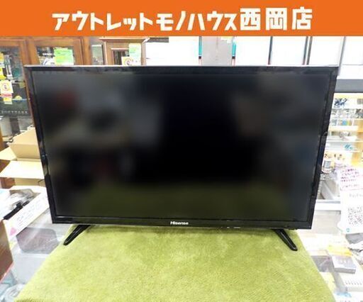 液晶テレビ 32インチ 2018年製 ネット動画 ハイセンス 32BK1 スマートテレビ 32型 Hisense TV 札幌市 豊平区 西岡店