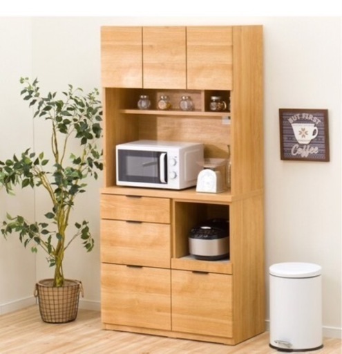 【美品】ニトリ　キッチンボード　エトナ90KB