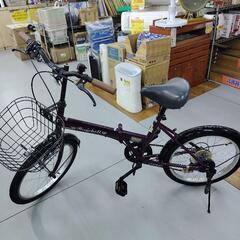 J337★キズ凹み有り★折りたたみ自転車★Raychell★6段...