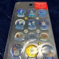 クリスマスドロップシールの画像