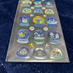 クリスマスドロップシールの画像