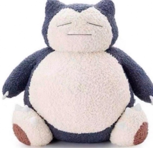 新品未使用 カビゴン　クッション　ジェラートピケ ぬいぐるみ