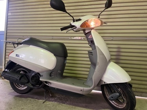 【売約済】実働 ホンダ AF51 タクト 原付 バイク スクーター ディスクブレーキ搭載 ワイドリアキャリア付き