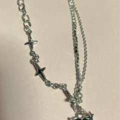 ブラックハート ネックレス