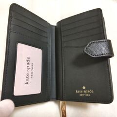 【新品 未使用】kate spade ｹｲﾄｽﾍﾟｰﾄﾞ 二つ折り財布　　の画像