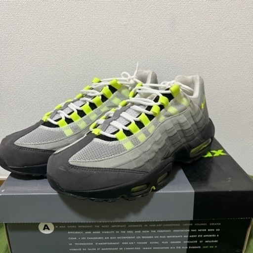靴/バッグ 靴 スニーカー　エアマックス95 airmax95 イエローグラデ ナイキ NIKE スニーカー