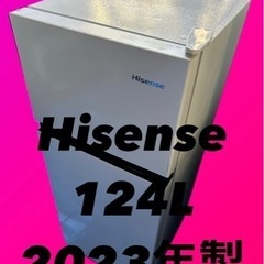 Hisense 2ドア冷凍冷蔵庫　2023年製