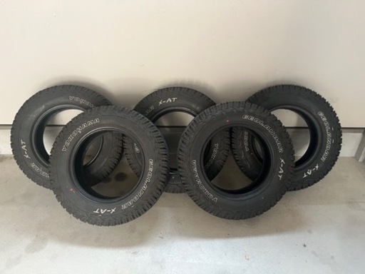 ジオランダー x-at 195 R16 5本