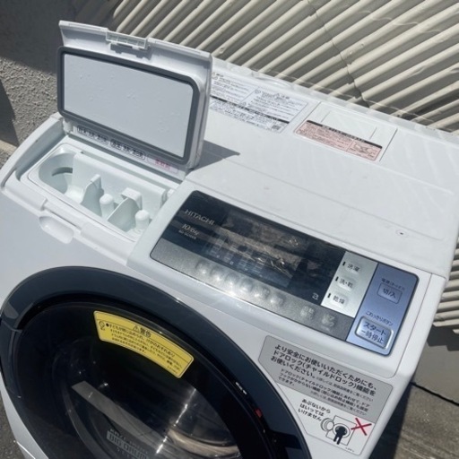 ドラム式洗濯乾燥機　ドラム式洗濯機　BD-SG100BL 10kg/6kg　日立　2017年製造　ジャンク品　家電 生活家電 洗濯機