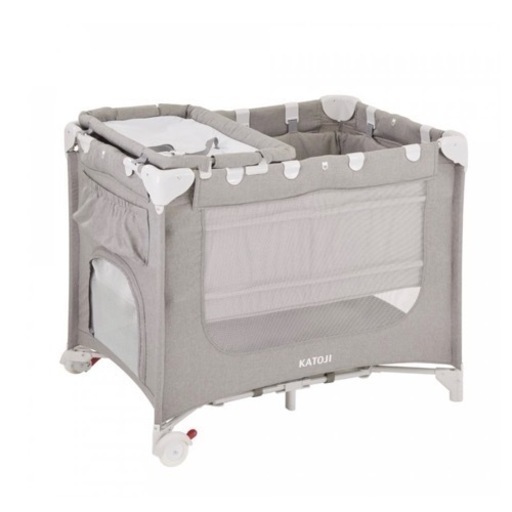 KATOJI おむつ替えテーブル付ベビーベッド【美品】