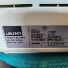 JUKI　ミシン(決まりました)の画像