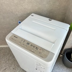 ☑︎ご成約済み🤝 Panasonic 一人暮らし洗濯機 5kg✨ 2020年製⭕️の画像