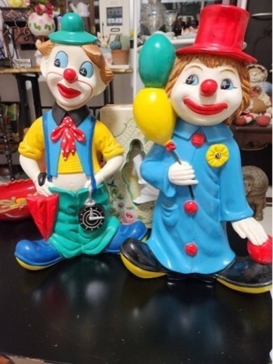 値下げしました‼️ピエロ貯金箱
