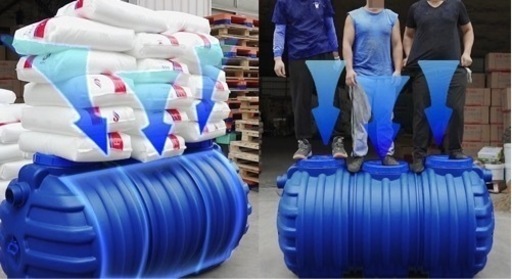 浄水槽(仮設トイレなど多用途)