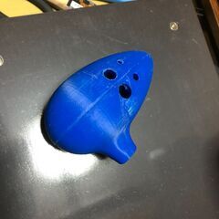オカリナを作ってみました（＾＾）あなたの好きな色で作ります。３Ｄ...