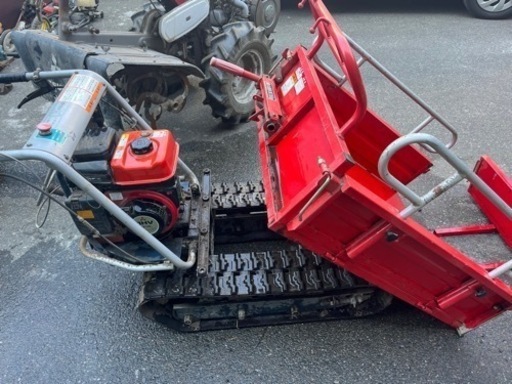 ダンプ(手動)運搬車 三菱ガソリンエンジンGL131L