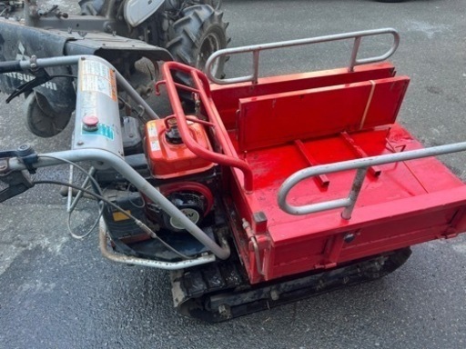 ダンプ(手動)運搬車 三菱ガソリンエンジンGL131L